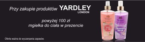 Mgiełka Yardley gratis!