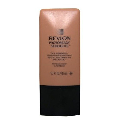 Revlon Face Illuminator PhotoReady Skinlights Emulsja Rozświetlająca 30 ml, Peach Light 300 + Make Up Factory fioletowa baza pod podkład GRATIS!