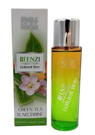 JFenzi Natural Line Zielona Herbata i Nektarynka (Green Tea & Nectarine) woda perfumowana 50 ml