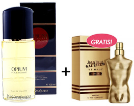 Yves Saint Laurent Opium pour Homme woda toaletowa 100 ml + Jean Paul Gaultier Le Male Elixir Parfum pour Homme woda perfumowana 7 ml GRATIS!