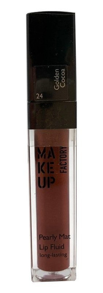 1+1 GRATIS! Make Up Factory Błyszczyk Pearly Mat Lip Fluid nr 24, 6,5ml