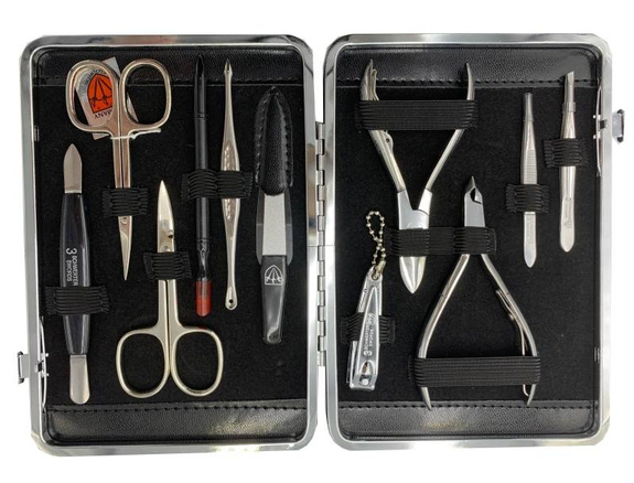 Three Swords zestaw do manicure 58380 P N black