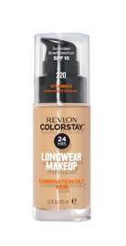 Revlon Podkład ColorStay do cery mieszanej i tłustej 30 ml, NATURAL BEIGE 220 z pompką