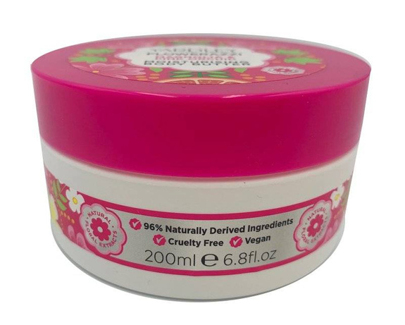 Yardley London FLOWERAZZI Magnolia & Pink Orchid nawilżające masło do ciała 200 ml