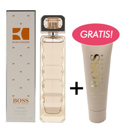 Hugo Boss BOSS Orange Woman woda toaletowa 75 ml + Hugo Boss The Scent perfumowany żel pod prysznic 50 ml GRATIS!