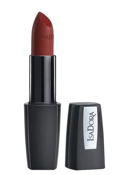 IsaDora Pomadka Perfect Matt New nr 13 Redwood 4,5 g + Artdeco transparentna konturówka do ust GRATIS!