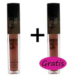 1+1 GRATIS! Make Up Factory Błyszczyk Pearly Mat Lip Fluid nr 24, 6,5ml