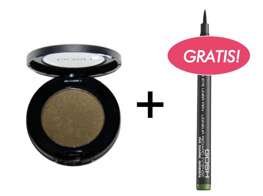 Gosh Cień do powiek Mono Matt Dusty Green 011 + Eye Liner Pen Eyeliner w pisaku 04 Dark Green GRATIS!