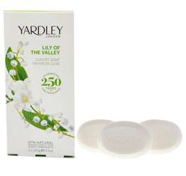 Yardley London Lily of the Valley zestaw mydeł 3x100g edycja 2015