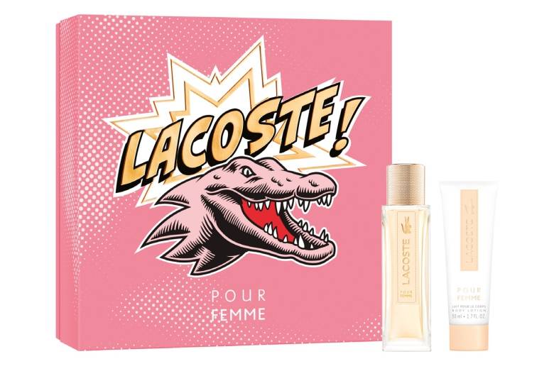 Lacoste pour Femme komplet (50 ml EDP & 50 ml | Zapachy damskie \ Lacoste Zapachy damskie \ Lacoste | Markowe perfumy i kosmetyki